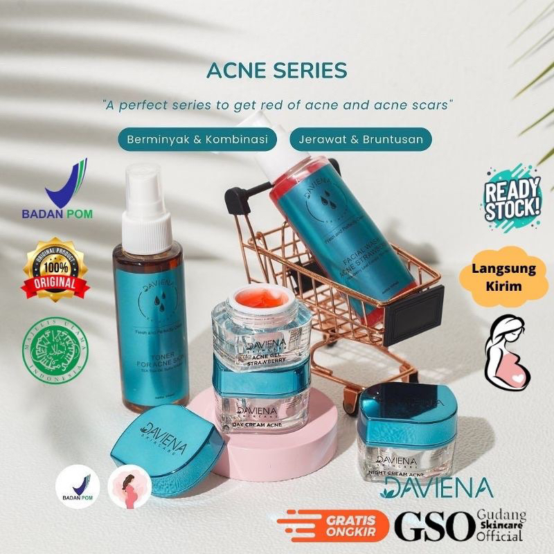 DAVIENA SKINCARE ACNE SERIES