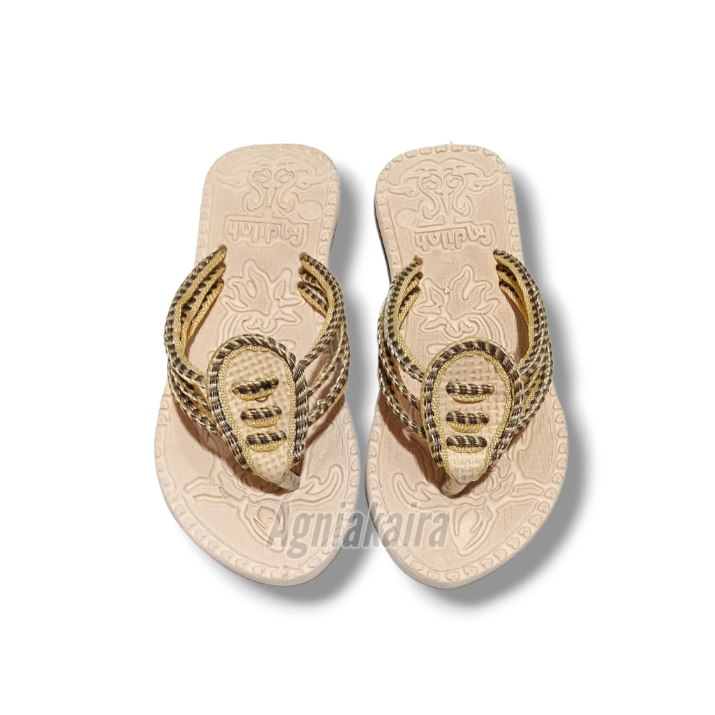 Sandal Wanita Dewasa Motif Rawey Terbaru Termurah High Quality
