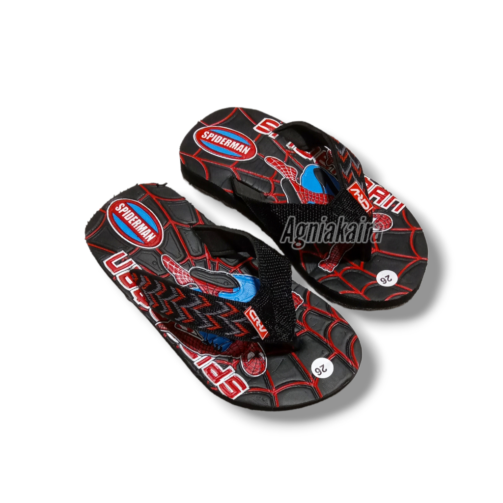 Sandal Anak Laki-laki Motif Spyderman Terbaru Kren