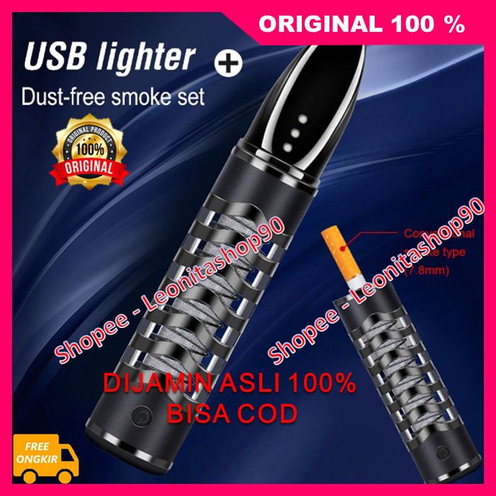 Tidy Bacco Ws Pipa Filter Rokok 3in1 Asbak Lighter Holder Portable Asbak Mobil Portable 100% ORIGINA