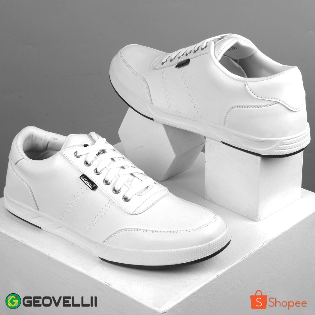 Sepatu Sneaker Pria Keren G-2108 Sepatu Sneaker Pria Brand Geovelli Cocok Untuk Sekolah Kuliah Kerja