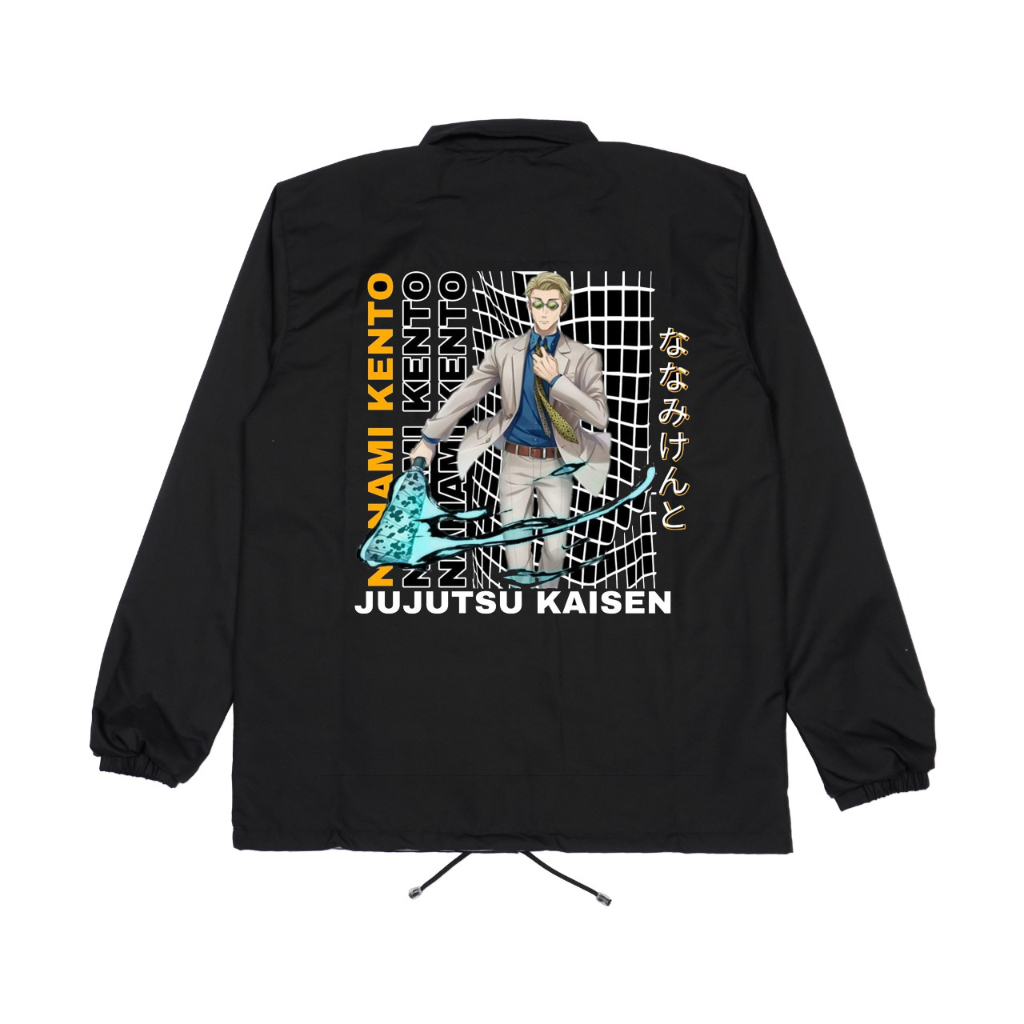 Coach Jaket Anime Jujutsu Kaisen Nanami Kento