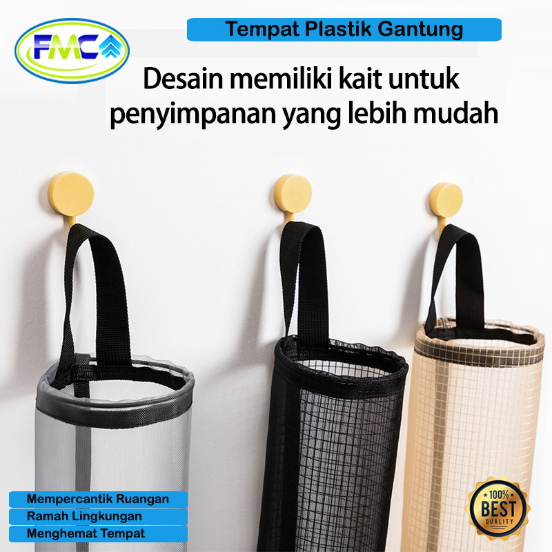 Tempat Penyimpanan Kantong Plastik Dispenser Gantung Plastik Kresek Praktis Serbaguna