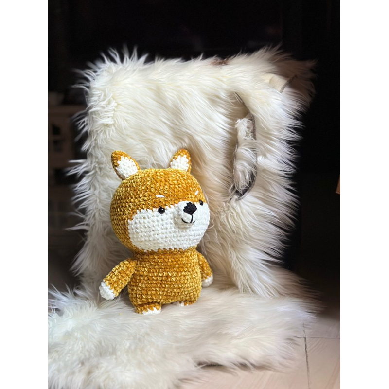 Shiba Inu Crochet/ Boneka Rajut Anjing Shiba