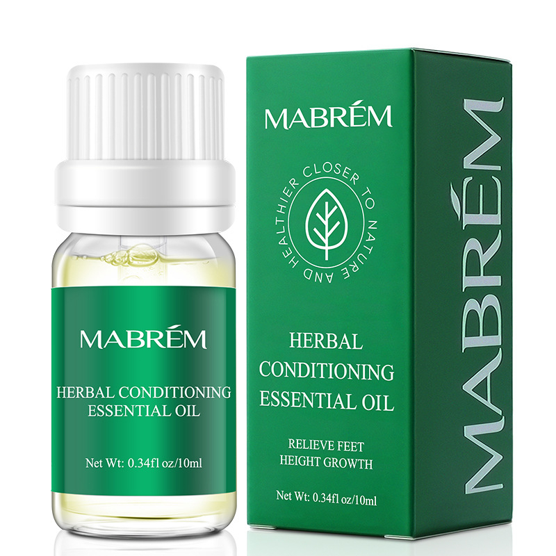 Mabrem Minyak Peninggi Badan 10ml - Conditioning Body Growth Herbal Essence Promoting Bone Growth Massage Essence Herbal Essential Oil