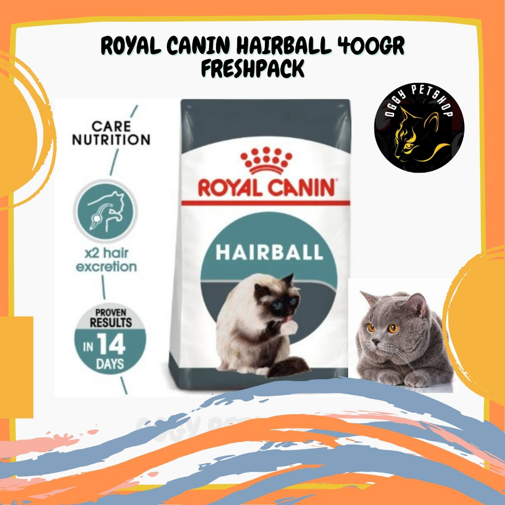 Royal Canin HAIRBALL Makanan kucing 400GR freshpack