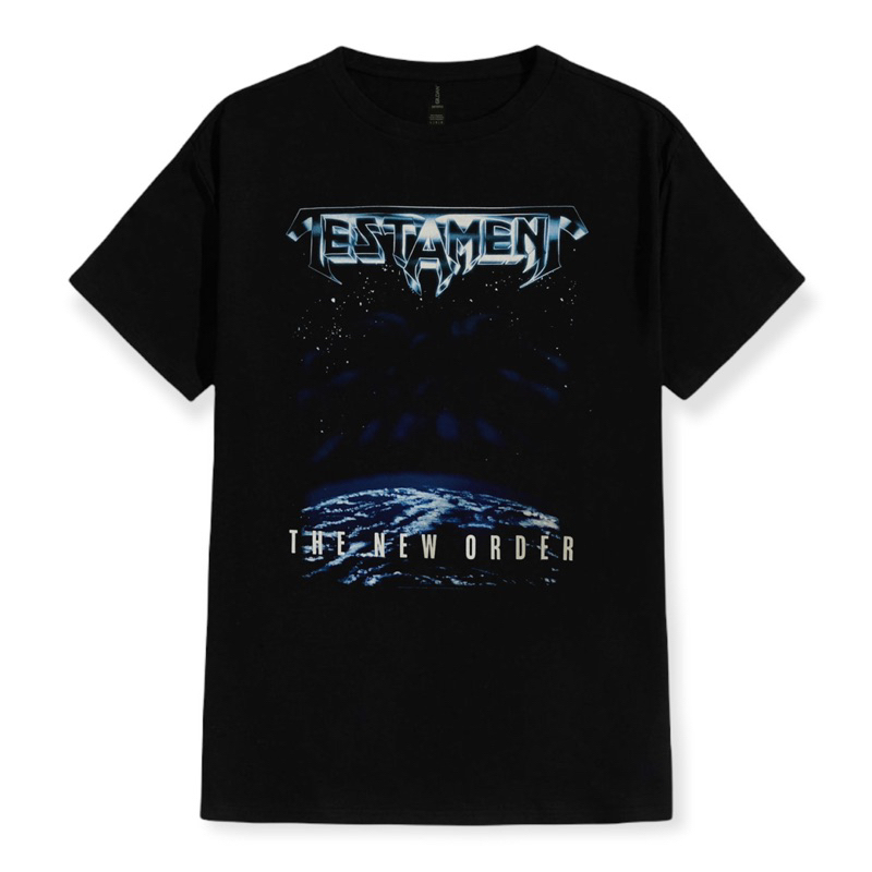 T-SHIRT / KAOS BAND OFFICIAL TESTAMENT - THE NEW ORDER