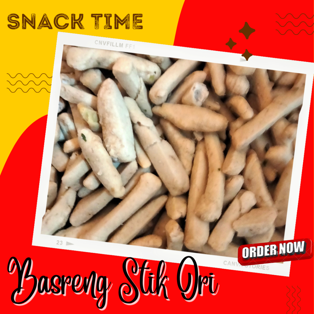

Gooku 28 Store 250 Gr Basreng Stik Daun Jeruk Ori Tidak Pedas / Gurih Kiloan