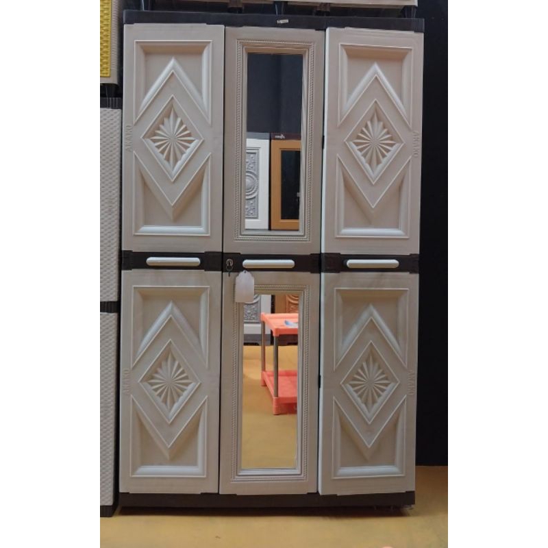 Lemari Akako 3 Pintu Elegant Diamond LP-3ED
