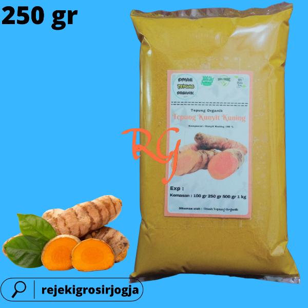 

Tepung Kunyit Kuning Murni kemasan 250 GRAM/Bubuk Kunyit Kuning Murni kemasan 250 GRAM/Serbuk Kunyit Kuning Murni kemasan 250 GRAM/Kunyit Kuning bubuk kemasan 250 GRAM