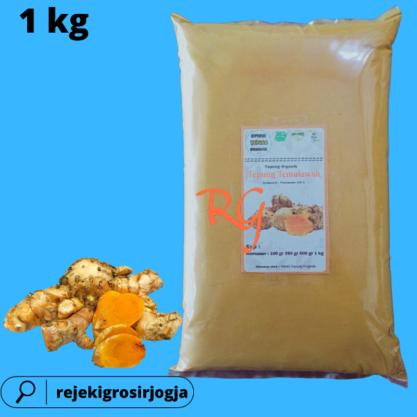 

Tepung Temulawak Murni kemasan 1 KG/Temulawak Murni Bubuk kemasan 1 KG/Bubuk Temulawak Murni kemasan 1 KG