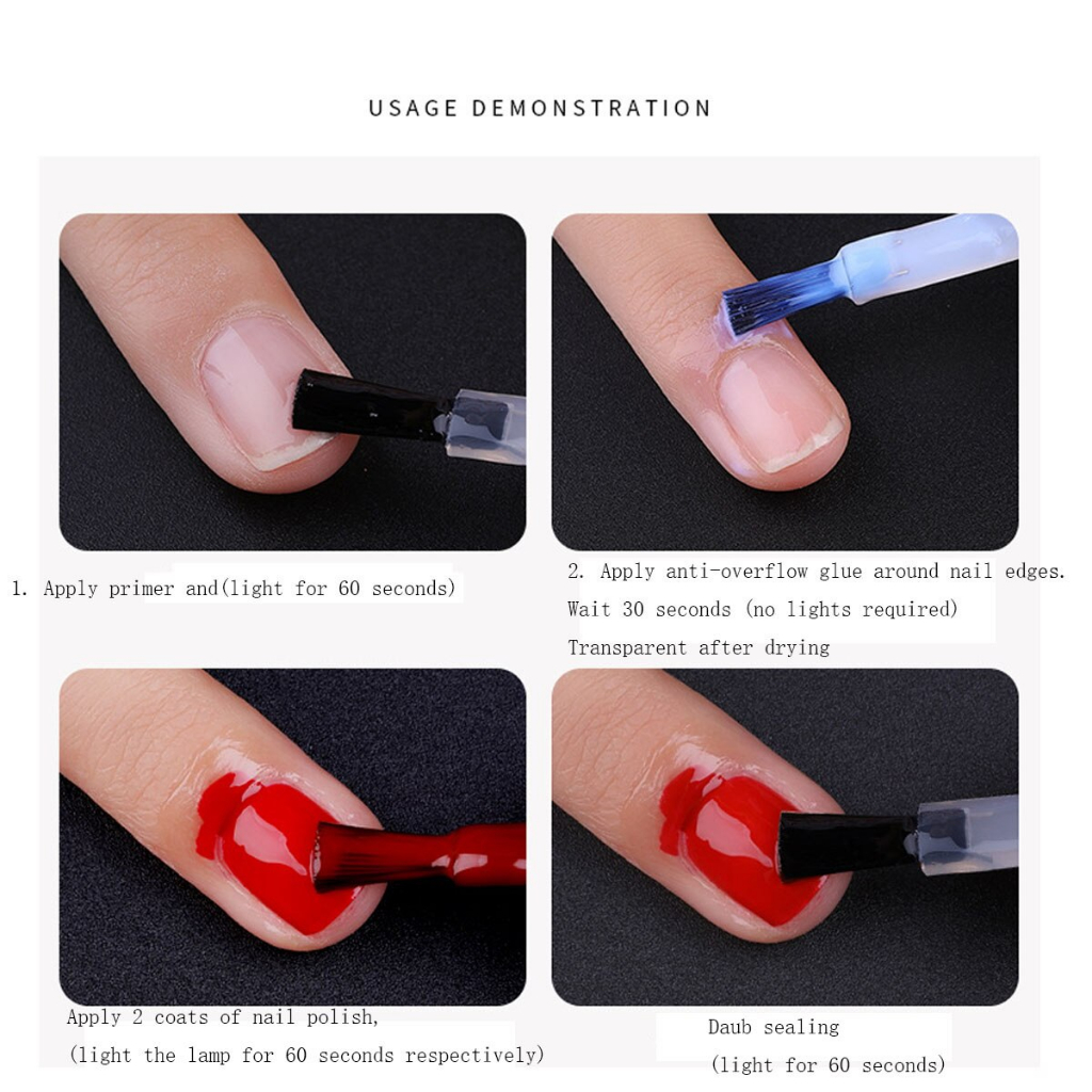 Nail liquid tape peel off / cairan pelindung samping kutek kuku / nail liquid tape 15ml