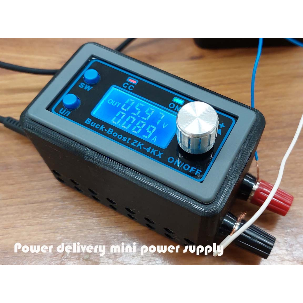 Box Power delivery mini power supply/Print 3d/hanya case saja