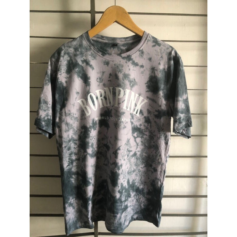 [PREMIUM] KAOS - BLACKPINK BORNPINK WORLD TOUR JAPAN GREY (TIE DYE)