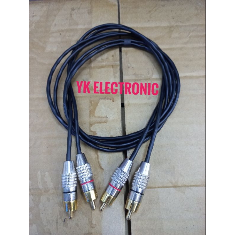 kabel rca to rca kabel audio rca canare
