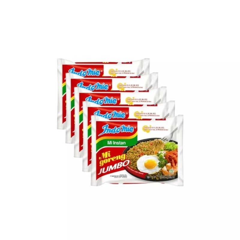 

INDOMIE MIE GORENG JUMBO 5 PCS