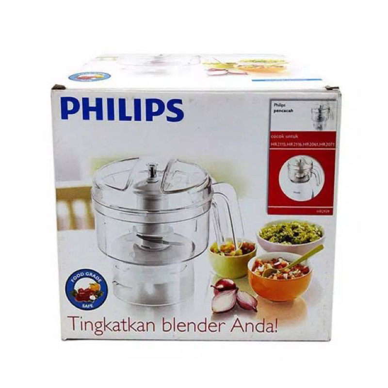 Chopper Philips HR 2939 UNTUK BLENDER HR 2115 DAN HR 2116 ORIGINAL