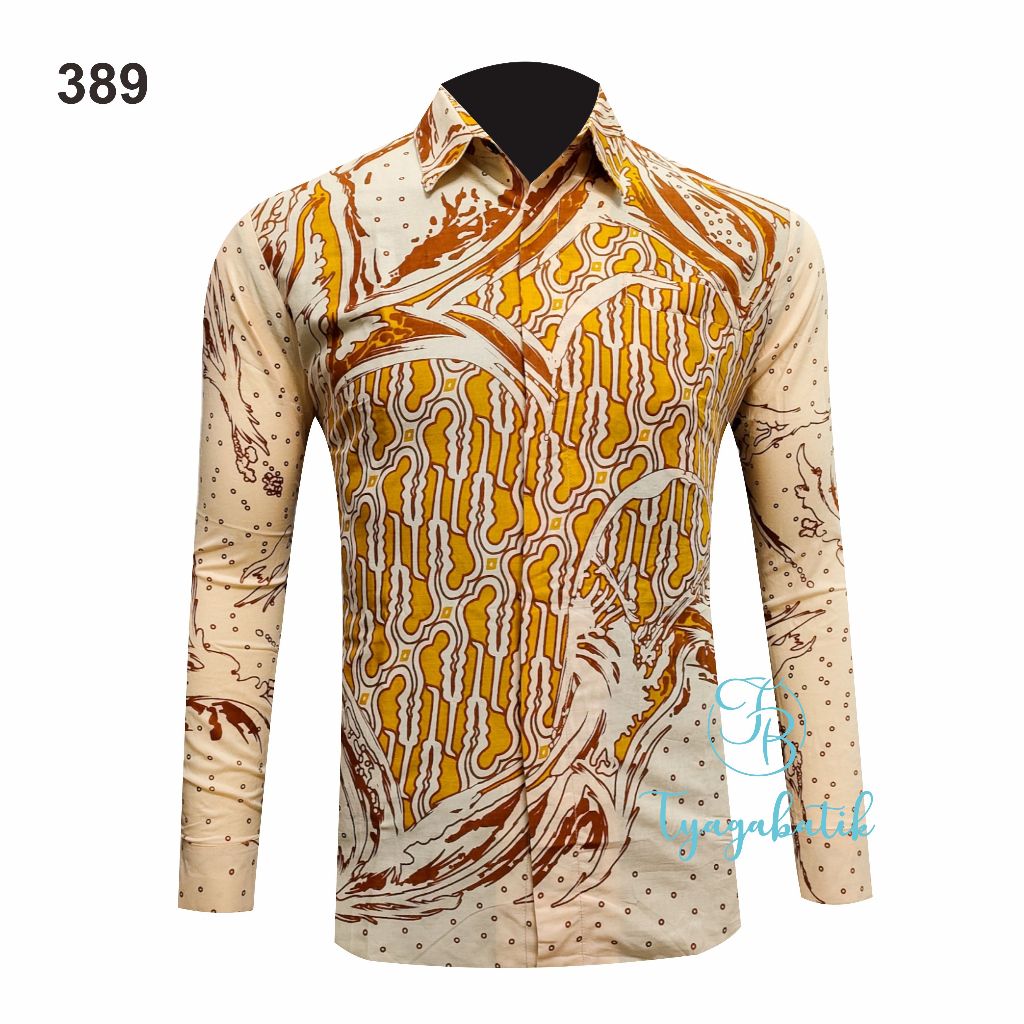 Kemeja Batik Slimfit Lapis Furing Premium 389 Tyaga Batik