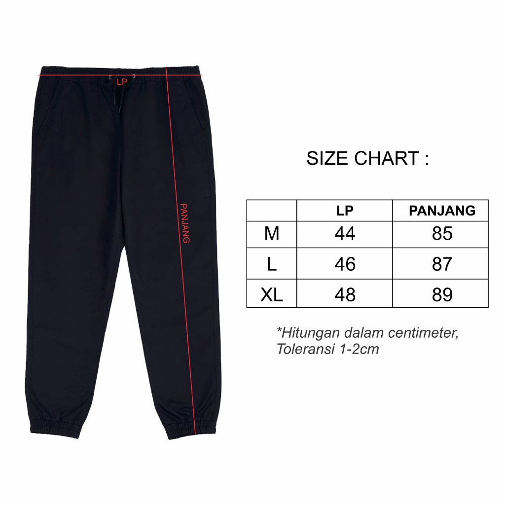 Celana Training Pria Jogger Crunch Bahan Baby Terry Lmbut Dan Nyaman