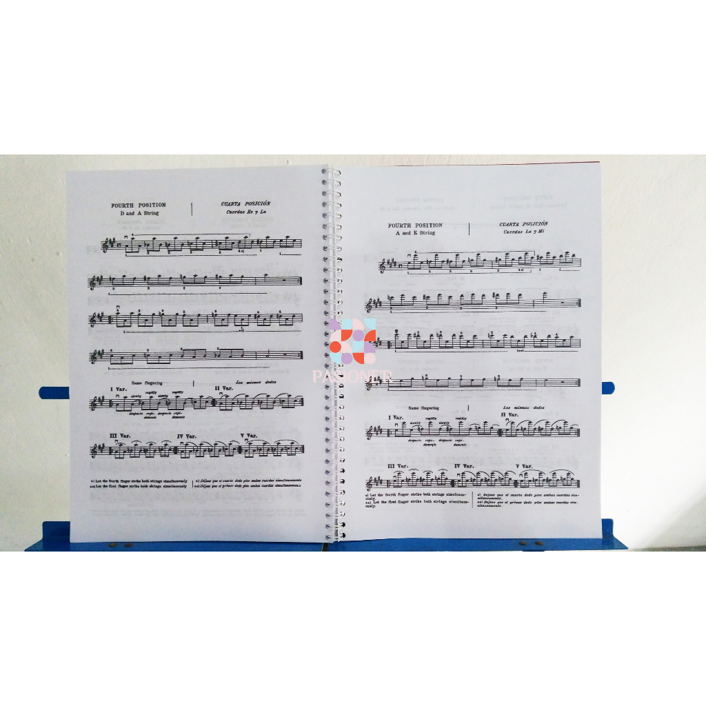 Buku Biola Maia Bang Violin Method Book 4 ( Fourth and Second Positions )