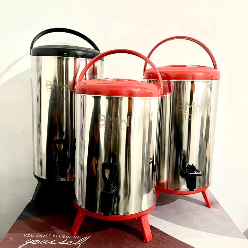 WATER JUG STAINLESS STEEL - DISPENSER PANAS DINGIN MILK TANK SERBAGUNA - SOUVENIR TERMOS AIR MINUMAN DENGAN KRAN