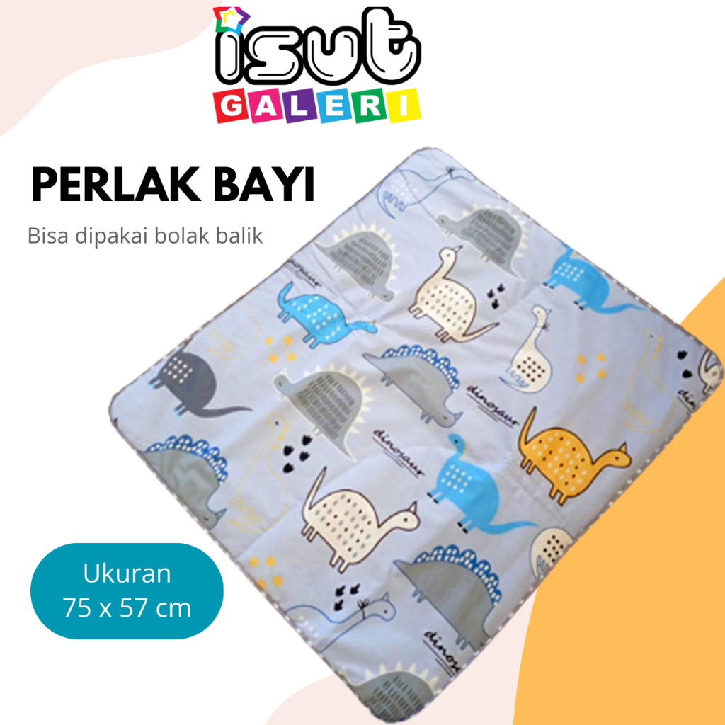 Perlak Ompol Karakter Waterproof Motif Bayi Alas Perlak Pelengkap Bedset Anti Rembes Ompol