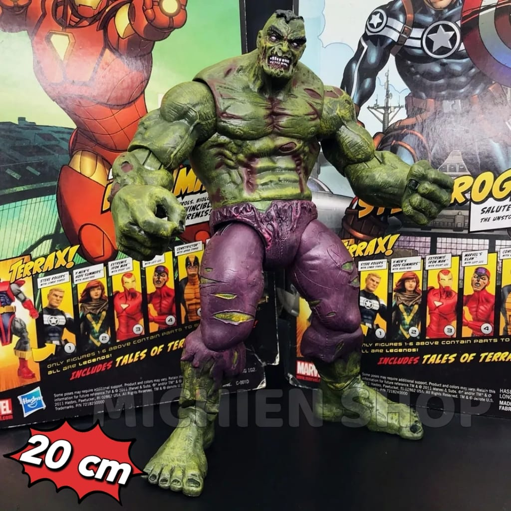 Action Figure Hulk / Marvel Zombie Hulk