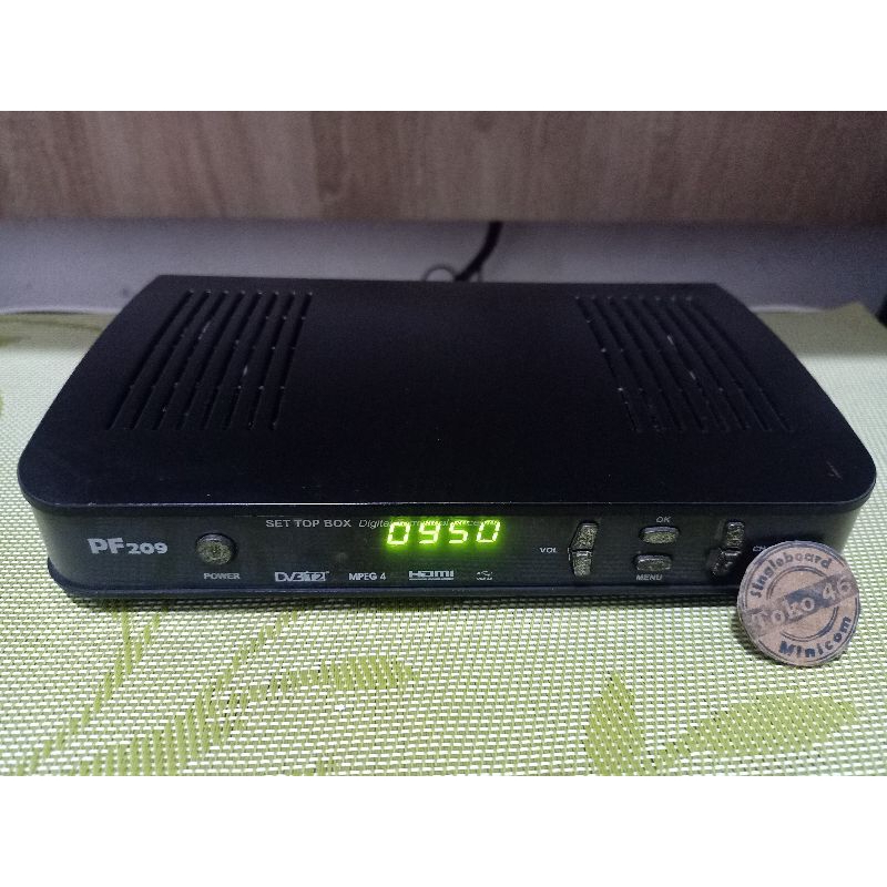 STB Set Top Box PF209 PF 209 DVB T2 Digital Terrestrial Receiver