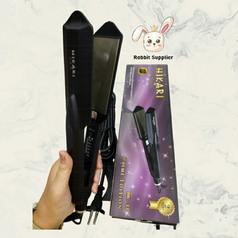 Catok Rambut Hair Straightener Hikari HK 33