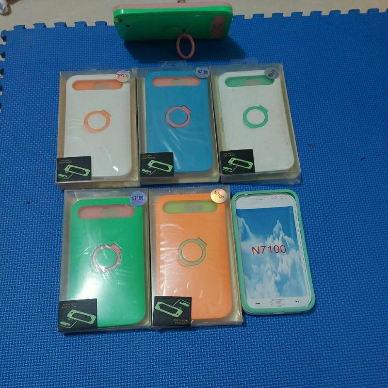 CASE IGLOW SAMSUNG GALAXY NOTE 2 ( N7100 ) + IRING