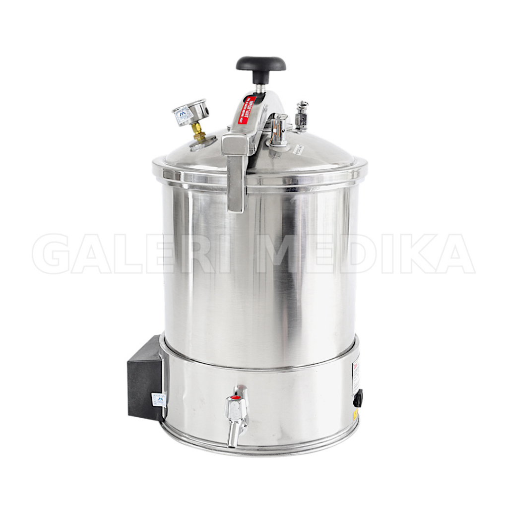 Autoclave GEA YX-18HDD Pressure Steam Sterilizer Dengan Timer - Alat Sterilisasi