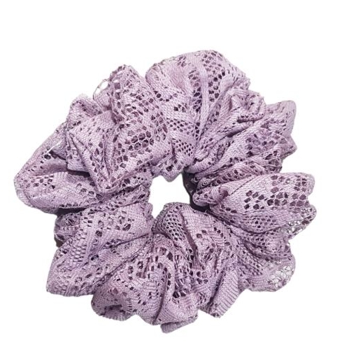 IKAT RAMBUT SCRUNCHIE BROKAT