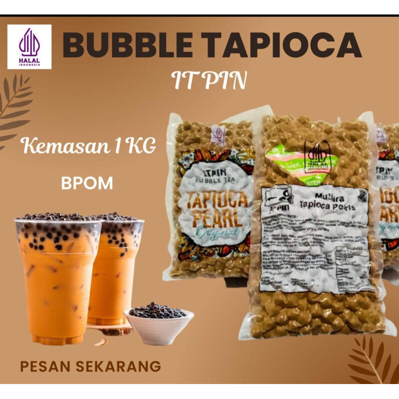 

boba itpin kemasan 1 kg