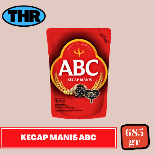 

Kecap Manis ABC 685gr