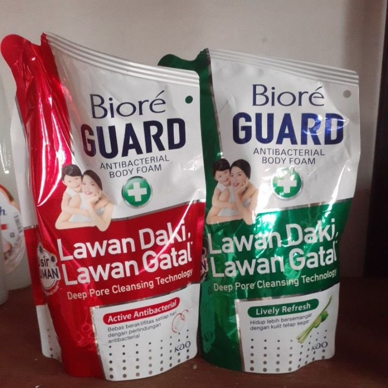 BIORE GUARD LAWAN DAKI GATAL sabun mandi cair anti bacterial