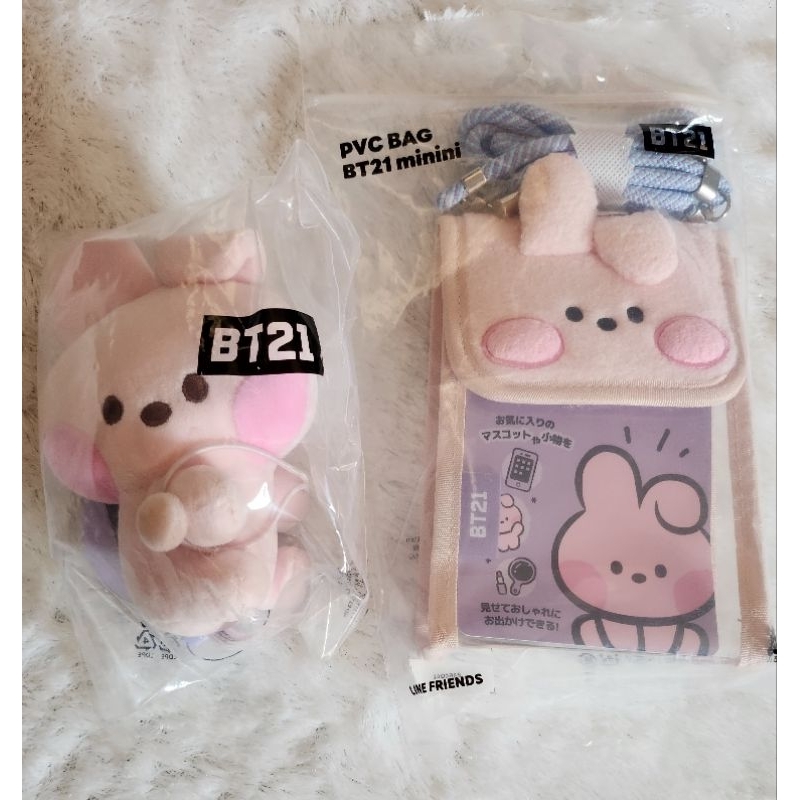 bag pvc japan bt21 cooky