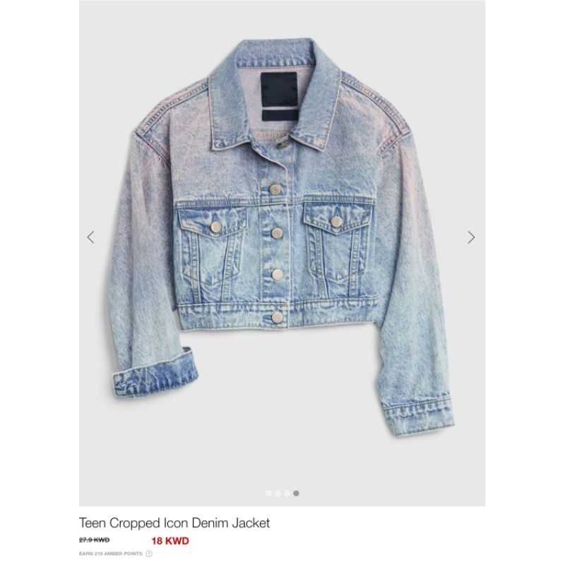 gap teen denim jacket jaket