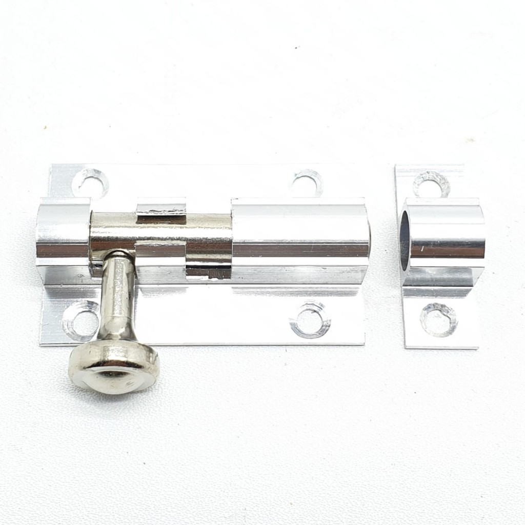 AMN Grendel Aluminium 2&quot; 5cm Gerendel Selot Slot Pintu Jendela Murah Berkualitas Bagus