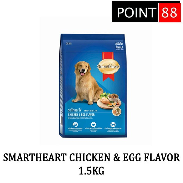 SMART HEART ADULT CHICKEN &amp; EGG FLAVOUR (Grab/Gosend)