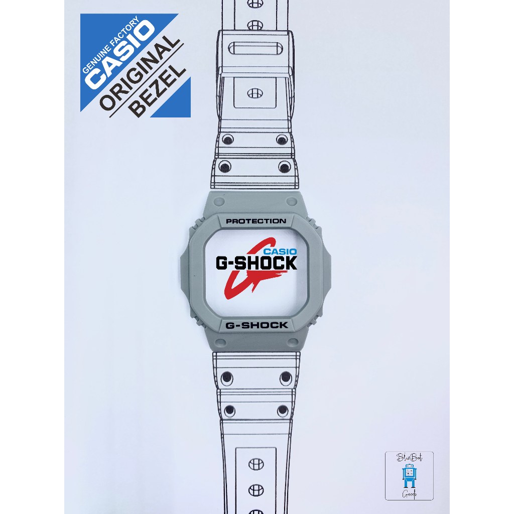 Bezel Casio G-shock original parts DWD5600P-8 square watch