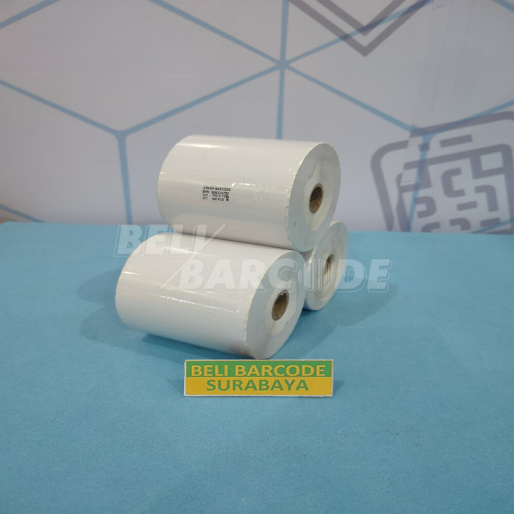 Label Semicoated 102 x 127 / 102x127 mm / 102x127mm 1Line 500pcs Resi