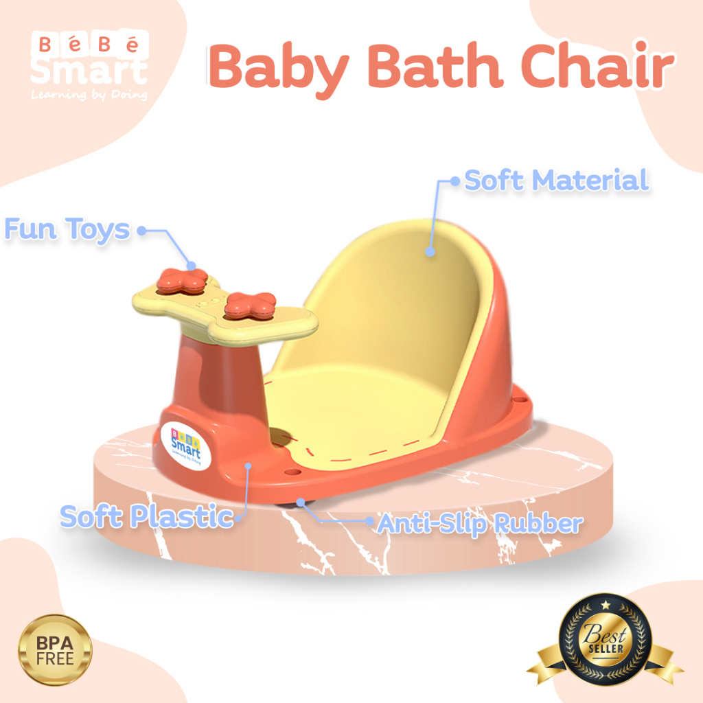 Bebe Smart Bath Chair - Kursi Mandi Bayi Anti Slip