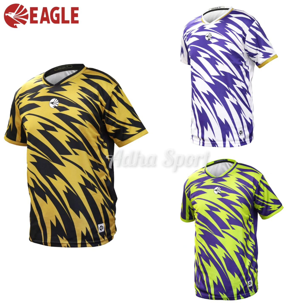 Baju Badminton Eagle Drift Jersey Kaos Badminton Bulutangkis Original Adha Sport Store