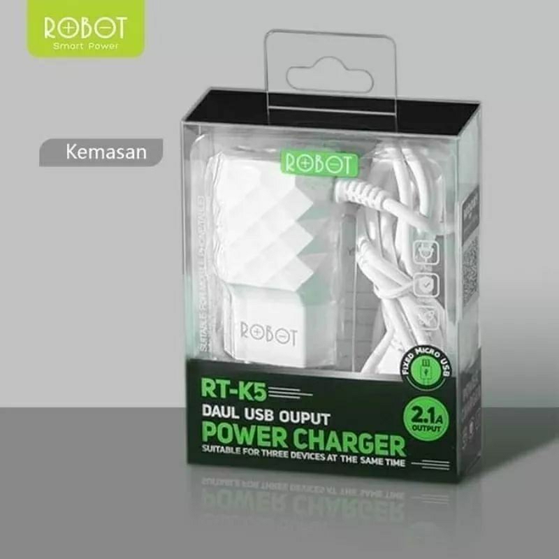 Charger Robot RT-K7 /RT K9 /RT K5 Power Charger Micro