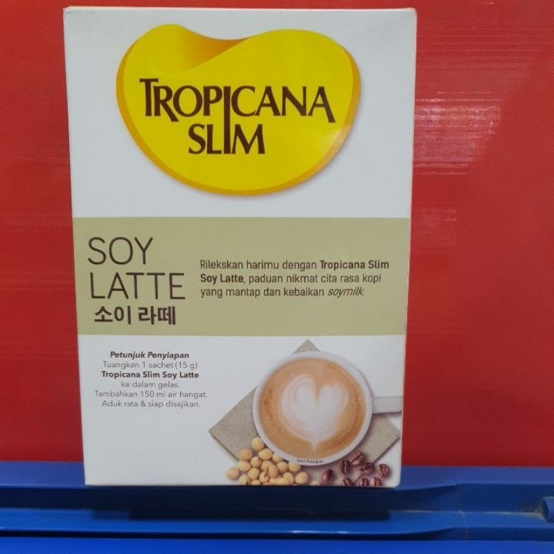 

Tropicana Slim Soy Latte Lactose Free ( Vegan ) 150gr