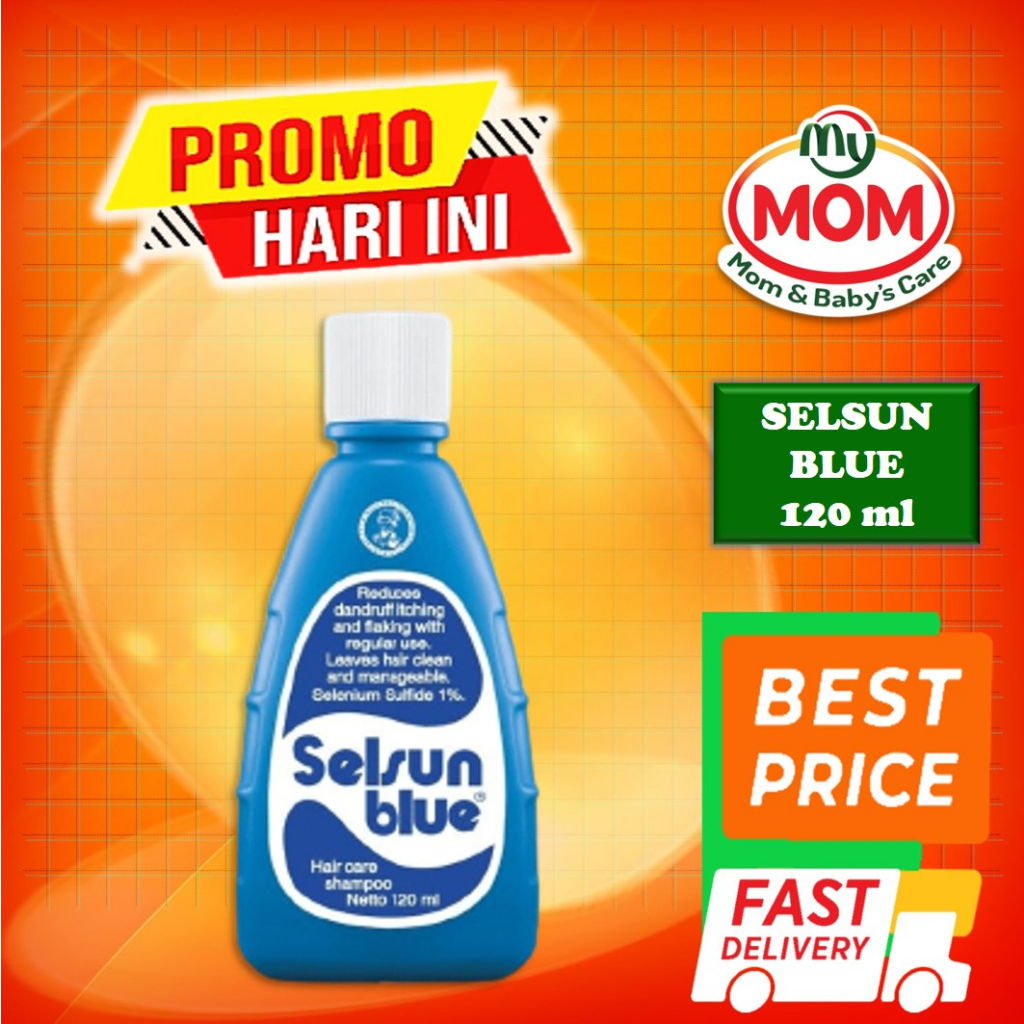 [BPOM] Selsun Blue Shampoo 120 ml / Selsun Shampoo / Shampo Anti Ketombe / Sampo / MY MOM