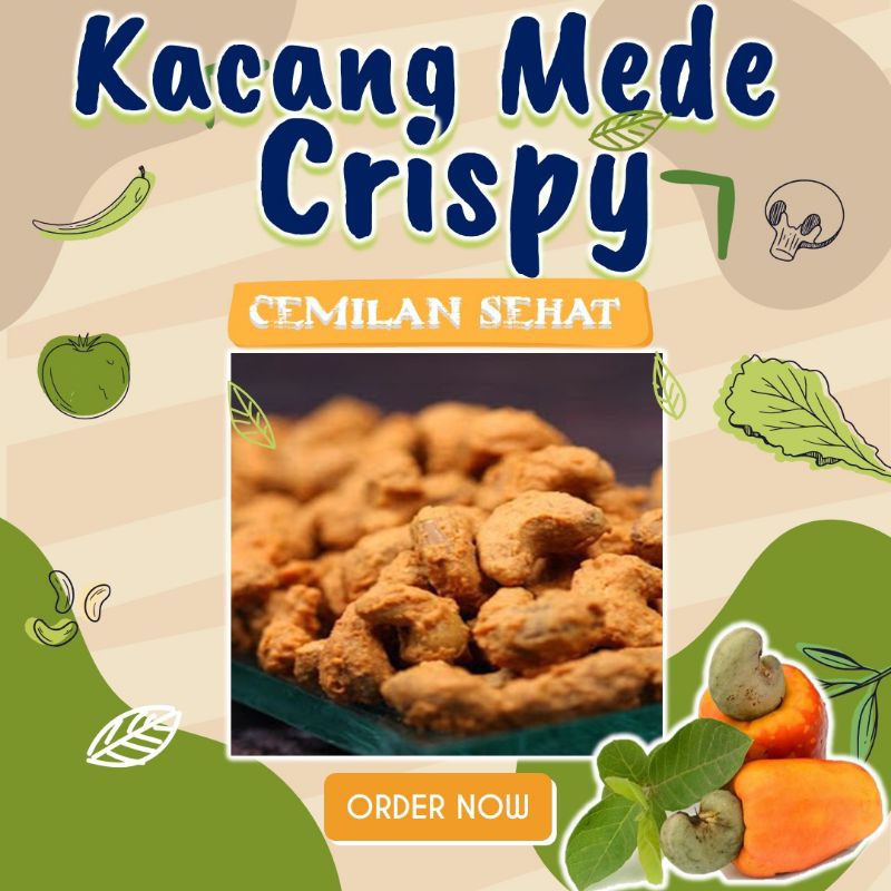 

kacang Mede crispy