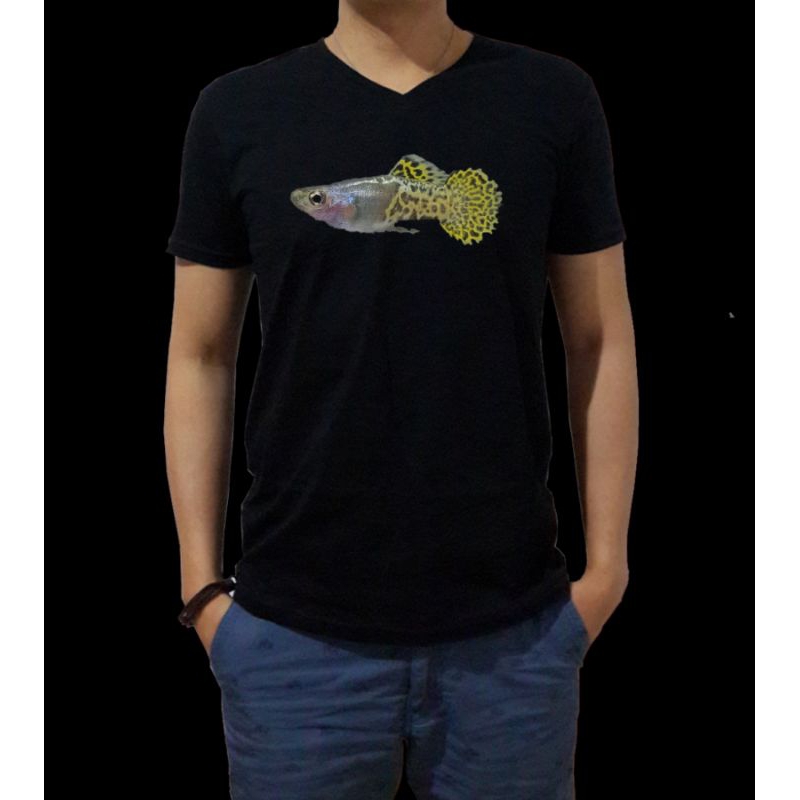 Guppy Metal Yellow Lace Roundtail