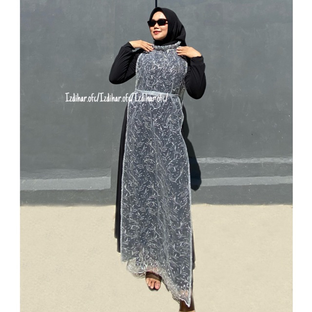 Kayla Outer - outer lace / outer tile / outer panjang / outer brukat / outer tile kondangan / outer brokat kondangan / outer kondangan / Outer Swing Kekinian / Outer Size Besar / Outer Jumbo / Cardigan Muslim / Outer Kondangan Hijab