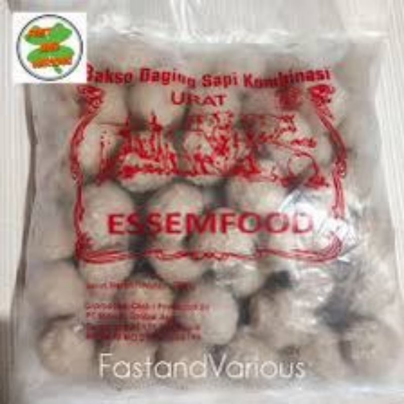 

Bakso Sapi Essem Urat 50pcs 100% HALAL